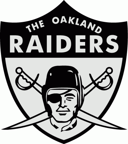 Oakland Raiders 1963 Primary Logo t shirts DIY iron ons